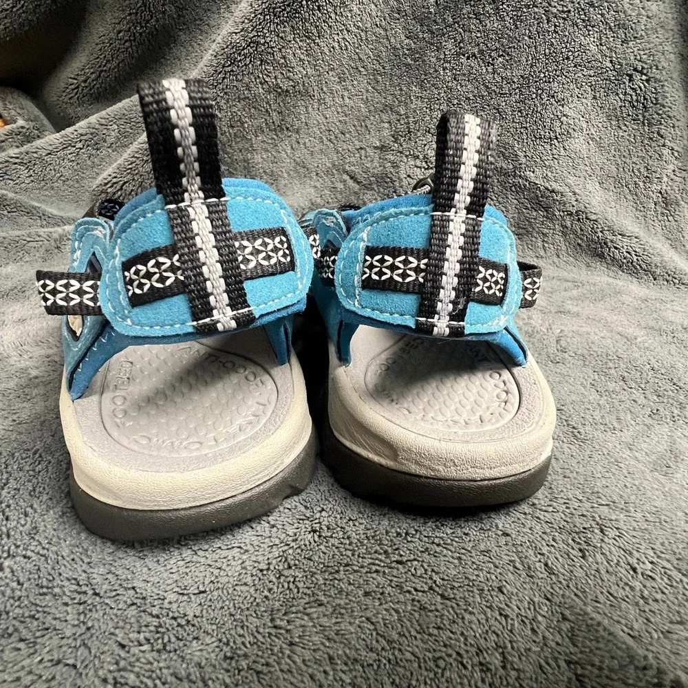Keen Whisper Blue Black Waterproof Sport Sandals Kids Boys Size 7 1025803